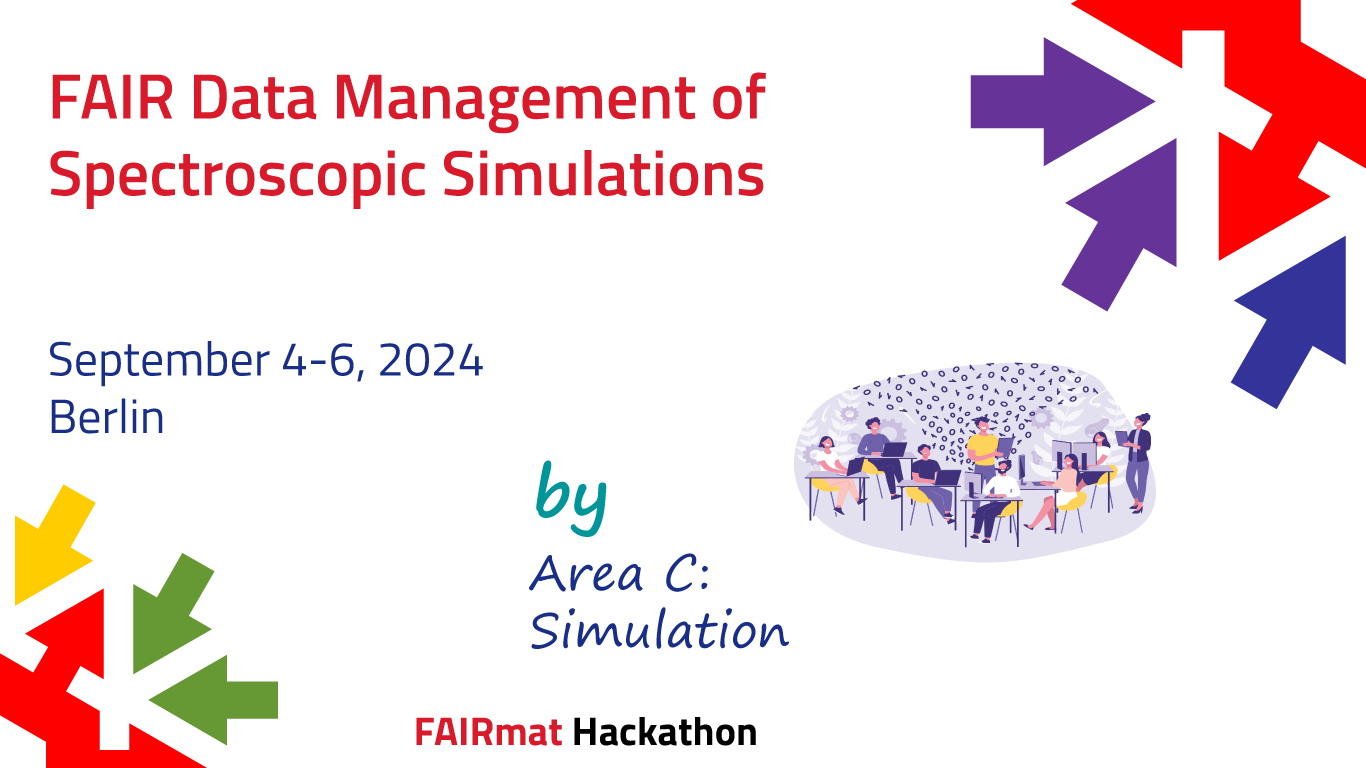 FAIR Data Management of Spectroscopic Simulations